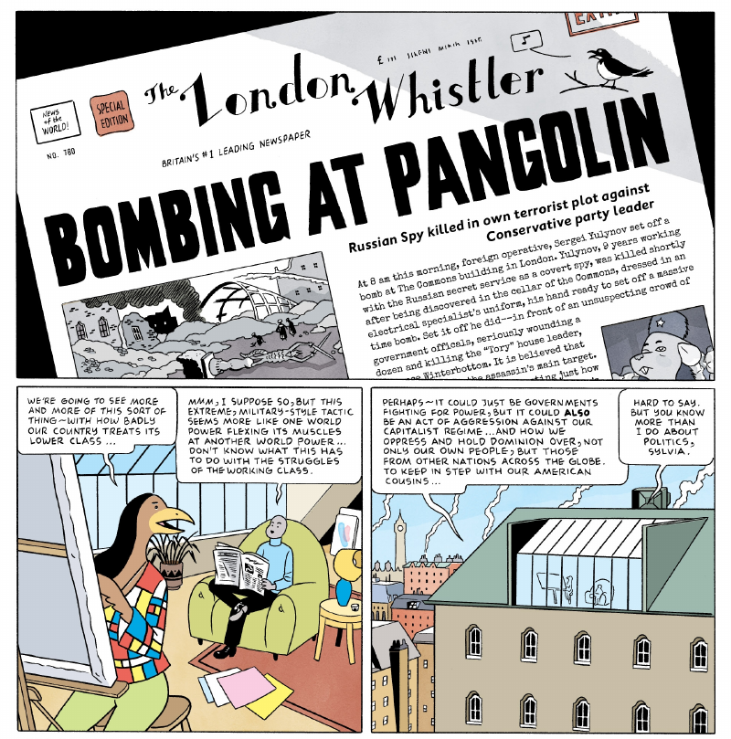Illustration for article titled Spy Seal Is a Quirky, Surrealist Take on Classic Spy Stories